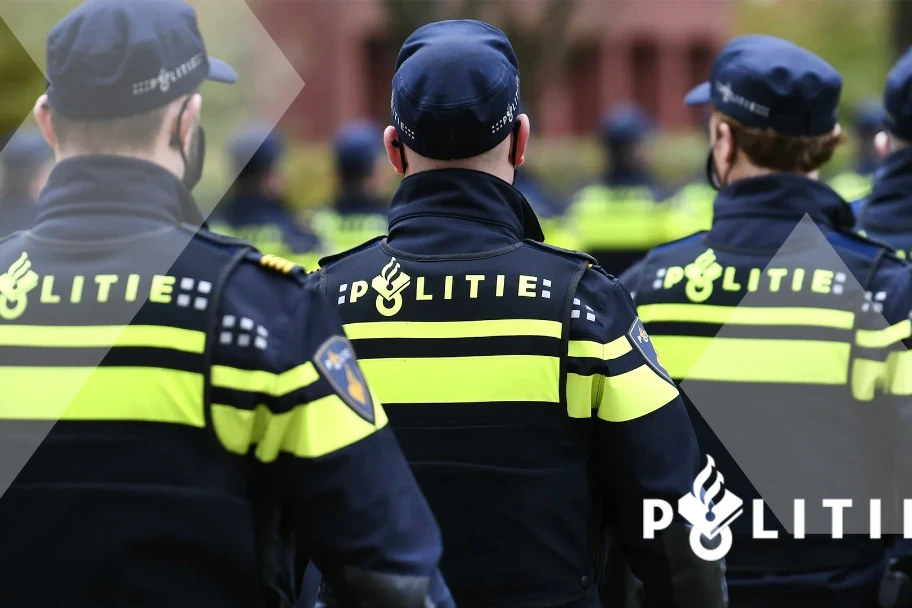dutch police in formation